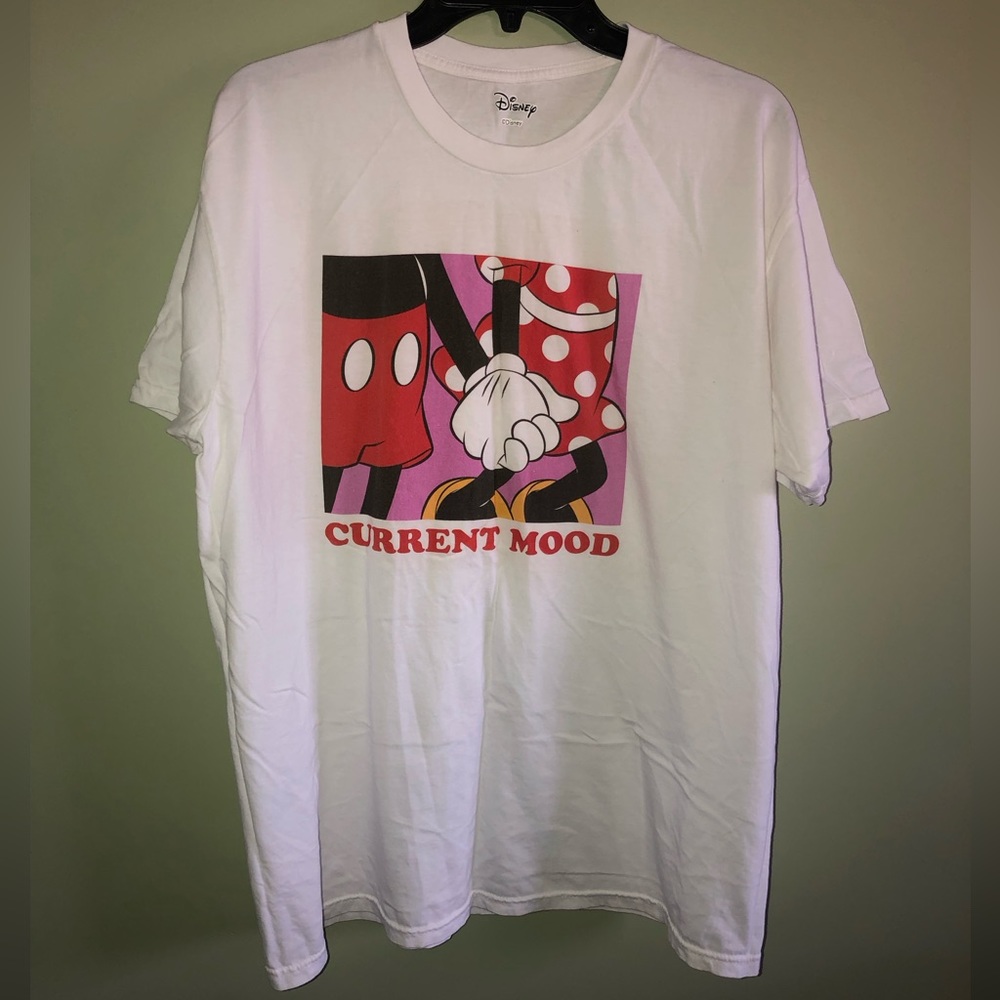 Mickey/minie white T-shirt